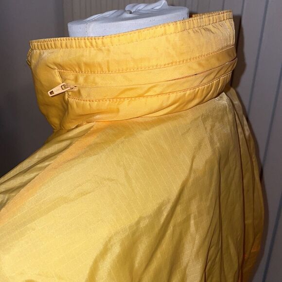London Fog Lightly Lined Yellow Full Zip Windbreaker L Large - Picture 2 of 7